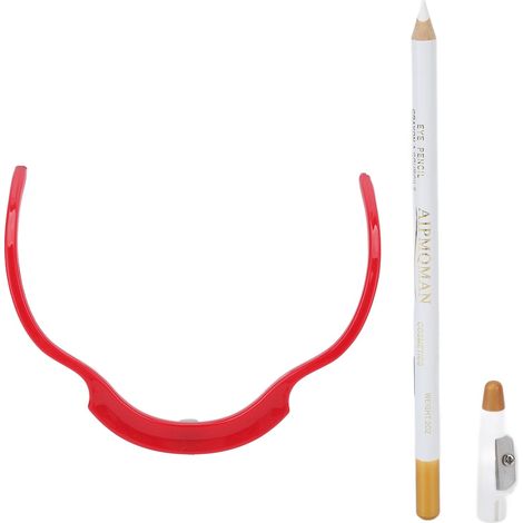 Kit de mise en forme de barbe avec crayon et guide de coiffure portable professionnel pour hommes (1/5)