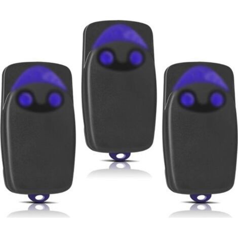 Set di ricambio da 3 pezzi per telecomandi NICE, telecomando per cancello a 2 canali da 433,92 MHz, compatibile con Flo1r-s, Flo2r-s, Flo4r-s
