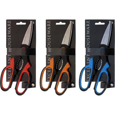 FORBICI MULTIUSO 20CM IN 3 COLORI