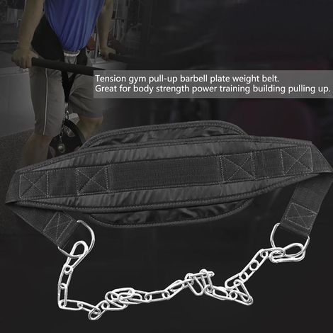Fitness-Drop-Weight-Ausrüstung, Gym-Dip-Gürtel, Taillenkette, Krafttraining, Muskelaufbau (1/5)