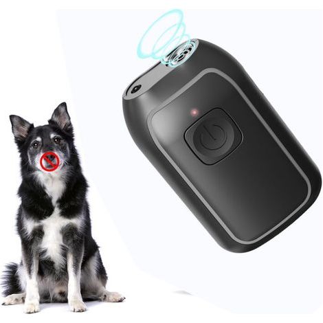 Puissant Boitier Ultrason Chien avec LED, Boitier Anti Aboiement Chien Ultrason pour Intérieur & Extérieur, Anti Aboiement pour Petits, Moyens et Grands Chiens (1/5)