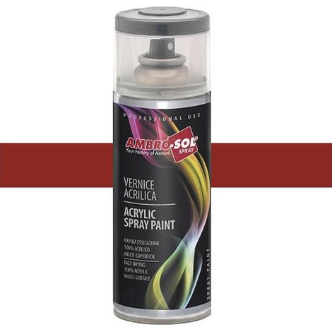 VERNIS ACRYLIQUE UNIVERSEL RAL 3002 Rouge Ambro