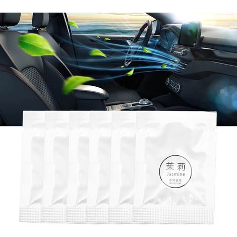 6 Packungen Auto-Lufterfrischertabletten, PE-Lufterfrischertabletten, Lufterfrischer-Wattepads, Lufterfrischertabletten, fächerförmige Nachfüllpackungen für Auto-Lufterfrischertabletten, 6 Packungen J (1/5)