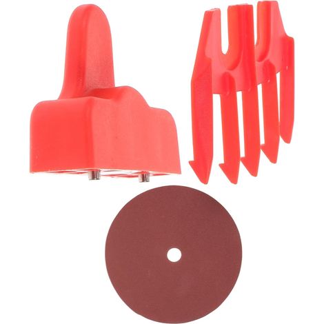 Guide de tonte ergonomique en plastique durable avec papier verre facile à nettoyer pour une (1/5)