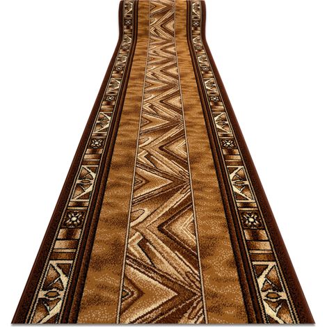 Läufer BCF OPAL altgold 100 cm brown 100x250 cm