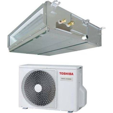 Climatiseur Toshiba Monosplit Canalisé Digital Inverter R-32 Classe A++ 40000 btu