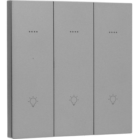 Interrupteur intelligent ZigBee avec commande vocale sans fil et minuterie, 3 niveaux d'ouverture, interrupteur mural intelligent, 100-240 V CA (1/5)