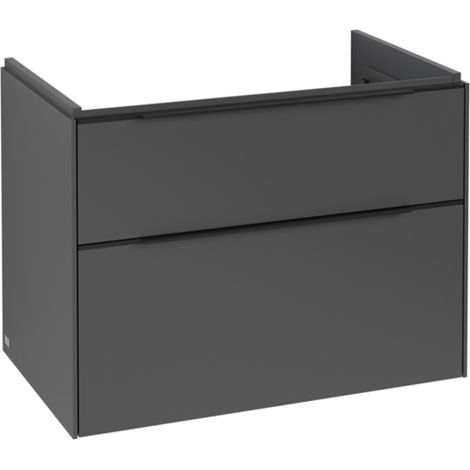 Villeroy & Boch Subway 3.0 Waschbeckenunterschrank, 2 Auszüge, (1/2)