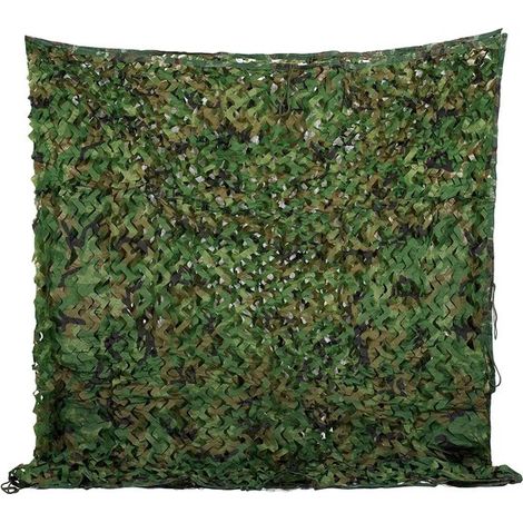 Tarnnetz für Jagd, Camping, Wald, Outdoor, Garten, Dekoration, Sonnenschirm (1/2)