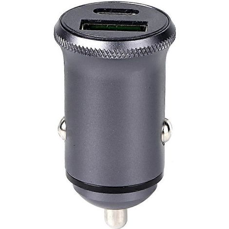 Tragbares Schnellladegerät fürs Auto mit zwei USB-Anschlüssen und Unterstützung für QC3.0