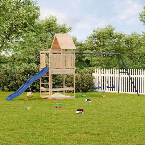 Équipement de jeu extérieur : Jouet en peluche Âne Gris XXL jeu extérieur enfant, aire de jeu jardin, balançoire enfant , pour jardin, usage domestique , enfant 3-8 ans (1/5)