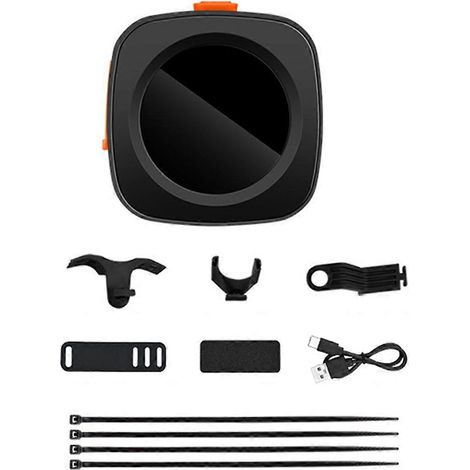 Feu arrière « œil de diable » pour moto, vélo électrique et rétroviseur, modification par application, contrôle par LED (1/5)