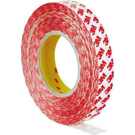 3M GPT-020P Doppelseitiges Klebeband Transparent 19mm x 50 m x 0,2 mm (1/2)