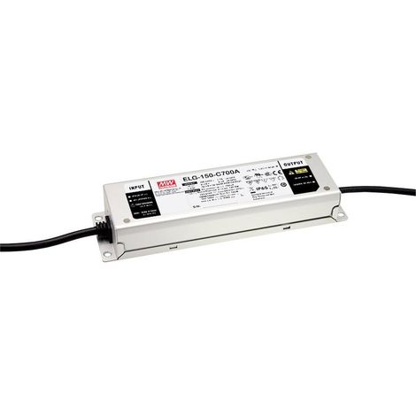 MEAN WELL ELG-150-C1050B-3Y Driver de LED à courant constant 105 W 1050 mA 72 - 143 V/DC fonction dimmeur 3 en 1, dimmable, montage sur des surfaces Q483692 (1/2)