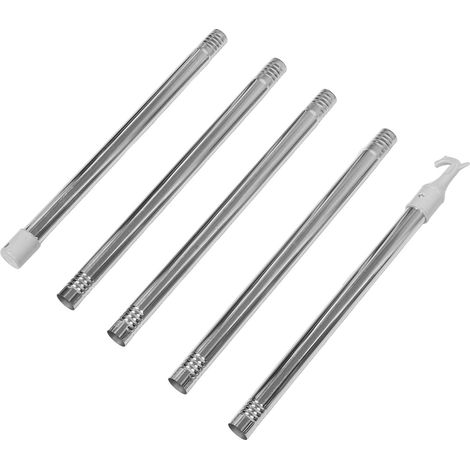 Baguette et Action Coulissante Fluide de Tirage Télescopique en Acier Inoxydable Résistance à L'usure pour Fenêtre de Toit pour Volets et Stores en Milieu Domestique (1/5)
