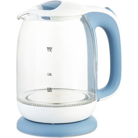Bouilloire électrique en verre 1,7 l 2200 W MR-056-BLUE MAESTRO (1/3)