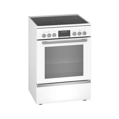 Bosch – Cuisinière vitrocéramique 4 foyers – Classe énergétique A – Volume 63L – Type de chaleur : convection – HKS79R220 (1/5)