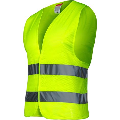 Gilet in rete con strisce riflettenti, giallo, "M", lahti