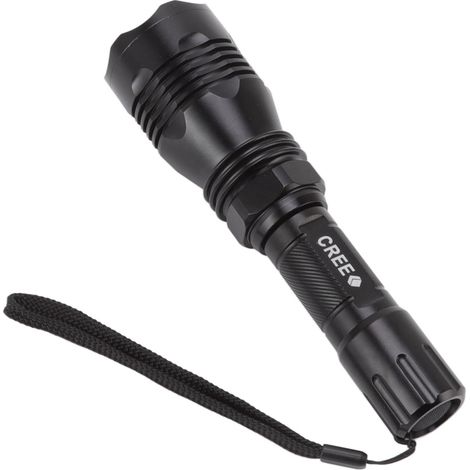 LED-Taschenlampe, helles weißes Licht, 300 m Reichweite, Taschenlampe zum Wandern, Jagen und für den Outdoor-Einsatz (1/5)