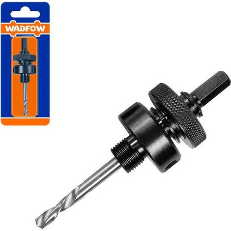 7/16" Sechskantspindel für WADFOW-Lochsägen, kompatibel 32–210 mm, Doppelblister