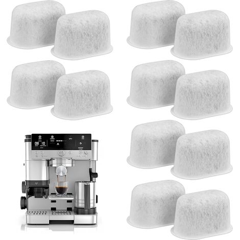 Per il kit di filtraggio dell'acqua Ninja Luxe Cafe da 12 pezzi: filtro dell'acqua al carbone attivo per ridurre il calcare e i depositi minerali