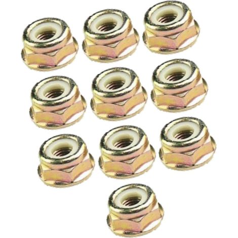 10 écrous M10x1,25 pour débroussailleuse, pièces de rechange (1/5)