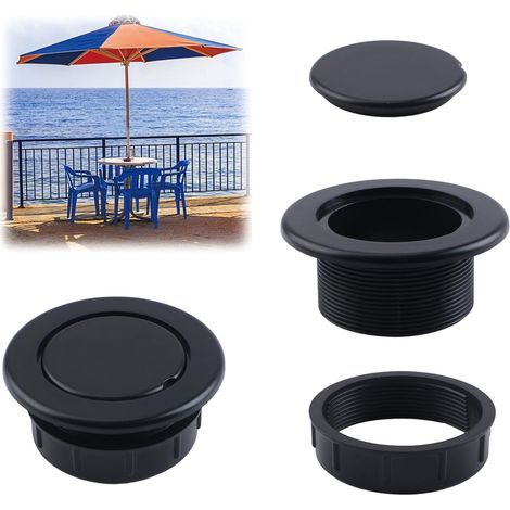 Ensemble de capuchons pour trou de parasol de table de terrasse, 1 pièce de rechange pour stabilisateur de parasol de piscine de 4,2 cm (1/4)