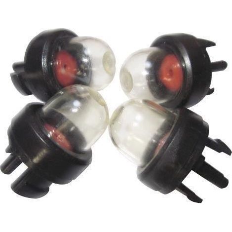Pompe d'amorçage - Lot de 4 - Noir - Compatible débroussailleuse - Manuel - Carburateur