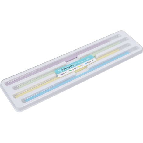 60 bandes de polissage dentaire résistantes à l'usure, 4 couleurs, pour un polissage dentaire précis et portable. (1/5)