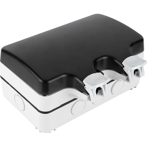 Boîtier de prise étanche 2 bits IP66, boîtier de jonction multifonctionnel étanche type 86