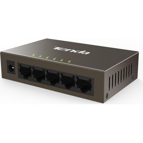 Tenda TEF1005D commutateur réseau Non-géré Fast Ethernet (10/100) Gris