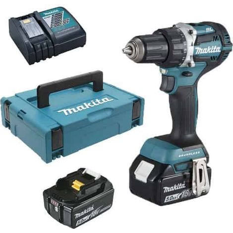 Perceuse Makita DDF484RGJ 18 V 2x6 0 Ah accu. (1/5)