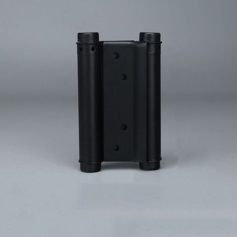 bisagras de resorte de doble acción de acero inoxidable para puertas batientes, bisagra de cierre automático para salón, cafetería, bar, pub, mostrador, puerta de armario (resorte doble de 4 pulgadas, (1/5)