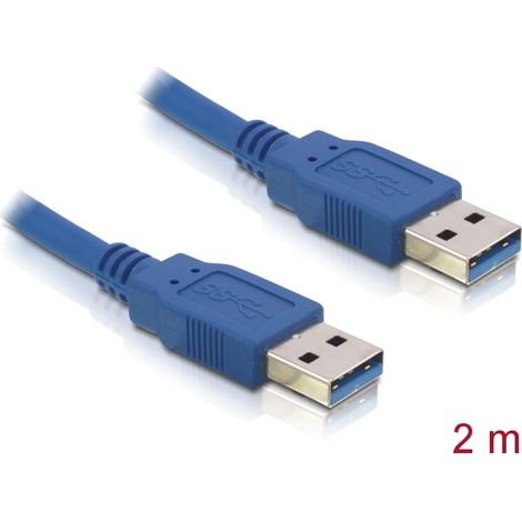 Cable USB 3.0-A Macho / Macho 2m