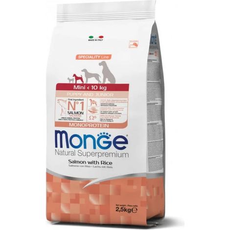 Monge Speciality Line Mini Puppy Lachs mit Reis 2,5 kg