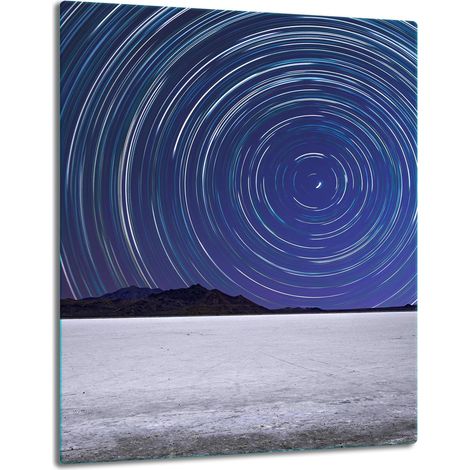Glasplatte, Tischplatte, 40x52, Nacht (1/5)
