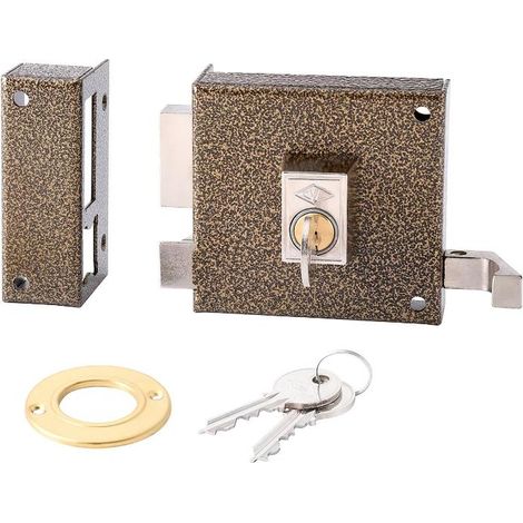 CVL cerradura cvl 1125a/  8/he izquierda , Cerradura Cvl1125a/  8/he izquierda.- Cerradura de sobreponer.- Picaporte accionado por llave exteriormente y con llave y tir (1/2)