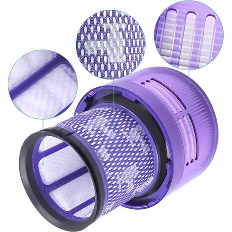 Dyson Filtre Hepa Pour V15 Detect Absolute - Type Hepa - Remplacement - 1 Pièce - Accessoire Aspirateur