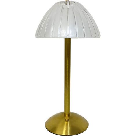 Lampe de table LED sans fil, lampe de table à batterie, lampe de table LED à intensité variable – Salon, lampe de chevet de chambre à coucher, 3 couleurs de lumière (1/5)