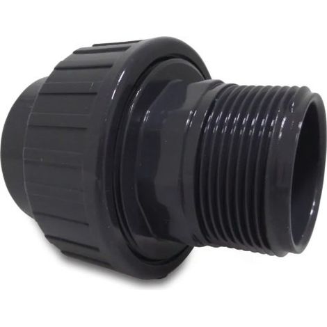 Tornillo de transición Profec PVC-U 50 mm x 1 1/2" KW x MZ