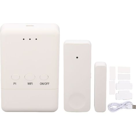 Porte de garage WiFi avec commande vocale Tuya, contrôle via application Smart Life, ouvre-porte motorisé à distance. (1/5)
