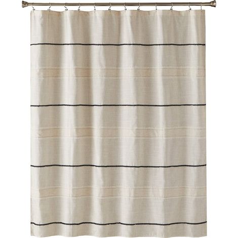 SKL Home by Saturday Knight Ltd. - Tenda da doccia Frayser, in lino, 178 x 183 cm (1/5)