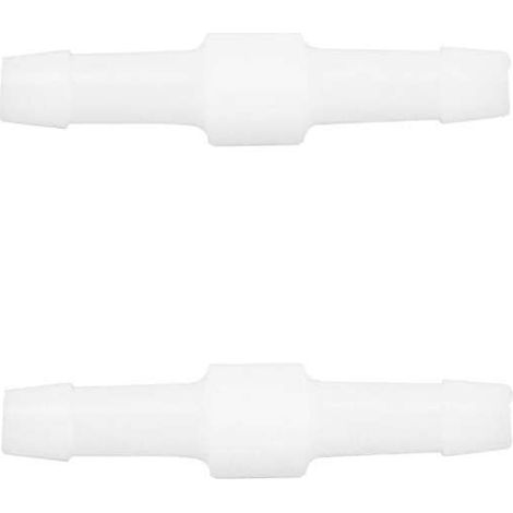 2x raccord de durite droit en I diamètre 3mm connecteur tube tuyau carburant essence tracteur tondeuse voiture (1/2)