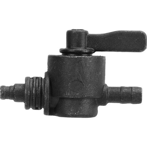 Jeffergarden Ensemble de robinet de carburant 6A1 24500 01 00, noir, contrle facile, haute précision, adapté pour hors-bord 2HP 2 temps