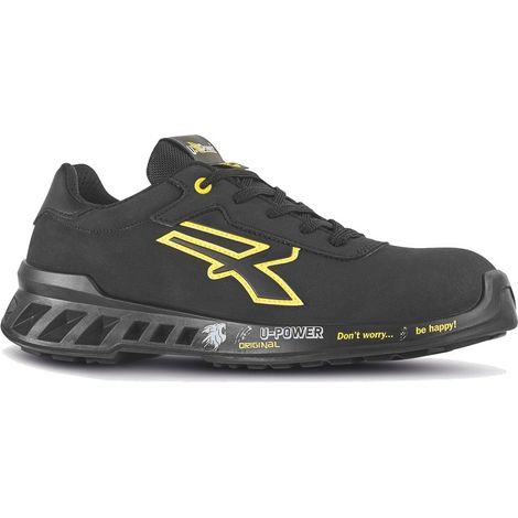 Scarpe antinfortunistiche basse U-Power Bart S3 SRC CI ESD - 45 - Nero