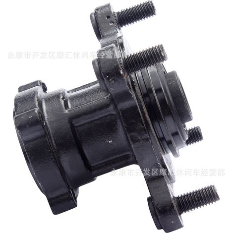 ATV 4WD ATV Go-Kart 50-110CC, 88mm front wheel flange bolt pattern, 15mm 4-hole wheel hub, black. (1/5)