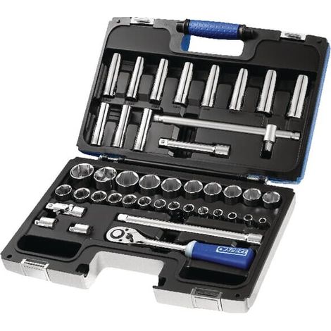 PASTORINO EXPERT E032908 SET CHIAVI A BUSSOLA CORTE LUNGHE CON CRICCHETTO 1/2 (1/2)