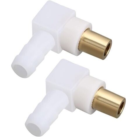 Pair 2pcs Raccords de Carburateur pour Tuyau de Carburateur Pièce de Rechange 692317 493496 494451 Compatible avec Briggs & Stratton Tracteur à Gazon Et Souffleuse à Neige (1/5)