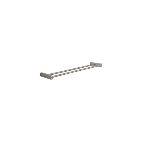 GEDY ANDE SPAZZOLATO PORTASALVIETTE DOPPIO 60 CM