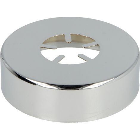 Rosace coulissante design, laiton chromé 67 mm x 3/4 x 20 mm